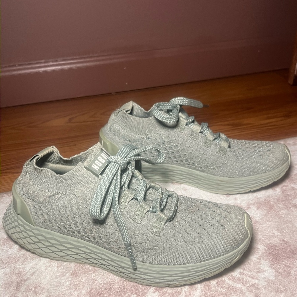 Nobull Green Knit Sneakers